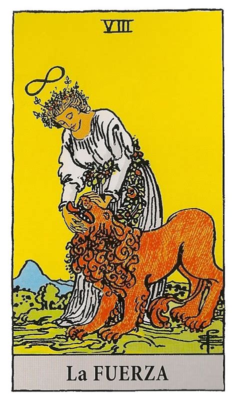 la fuerza tiziana|LA FUERZA Carta del Tarot: Significado, Figura y。